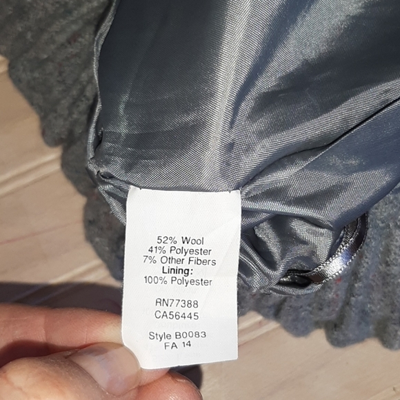 J. Crew Classy Wool Blend Elastic Waist Lined A-line Mini Flare Short Skirt. - Picture 7 of 7